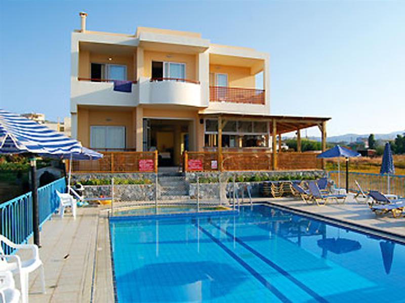 Danaos Beach Apartments Sfáka Exterior foto